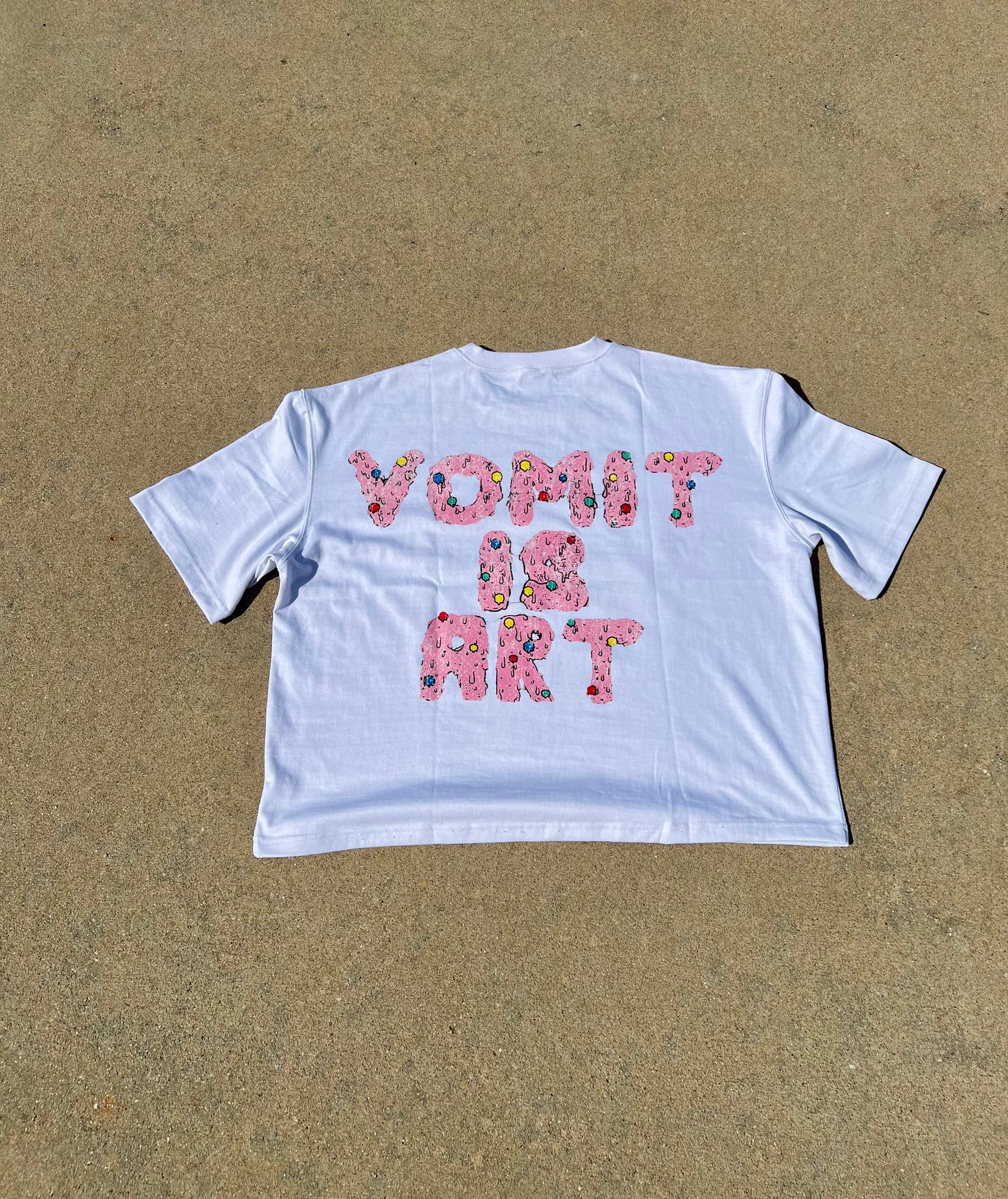 "Vomit is Art" Boxy Fit Tee