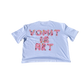 "Vomit is Art" Boxy Fit Tee