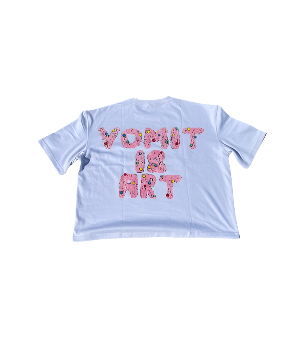 "Vomit is Art" Boxy Fit Tee
